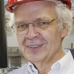 Otto E. Rössler am LHC, Juli 2008 (Quelle: CERN)