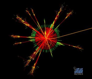 Simulated production of a black hole in ATLAS, CERN-EX-0705032, 01.05.2007