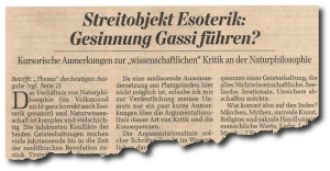 Leserstimme von Wolfgang Tomischko in der Tageszeitung DER STANDARD 13. April 2013 (Abriss)